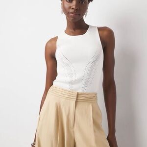 White House Black Market FORME™ Sculpt Stretch Sweater Tank